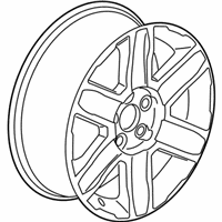 OEM 2013 GMC Terrain Wheel, Alloy - 9598558