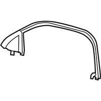 OEM 2010 Cadillac DTS Weatherstrip Asm-Front Side Door Window Inner - 15906562