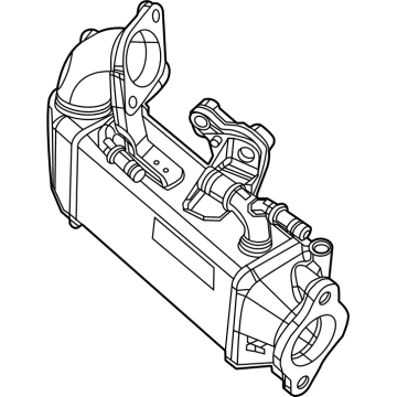 OEM 2020 Jeep Wrangler Cooler-Low Pressure EGR - 68493360AA