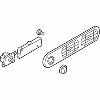 OEM 2001 Nissan Quest Control Assembly-Rear - 27501-7B010