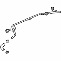 OEM 2007 Pontiac G6 Overflow Hose - 12636467