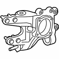 OEM Acura ZDX Knuckle, Left Rear - 52215-STX-A02