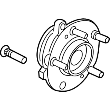 OEM Hyundai HUB ASSY-FR WHEEL - 51730-GI100