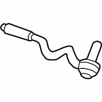OEM 1993 BMW 325is Steering Tie Rod End Left - 32-11-1-139-313