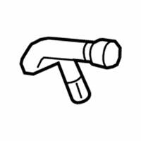 OEM 2016 GMC Sierra 1500 Water Hose - 84010624