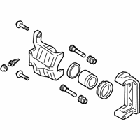 OEM Infiniti QX70 CALIPER Assembly-Rear LH, W/O Pads Or SHIMS - 44011-1BN0A