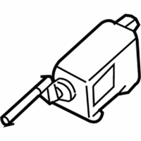 OEM 2007 BMW Z4 Filler Flap Actuator - 67-11-6-987-628