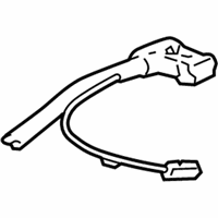 OEM 2009 Chevrolet Cobalt Cable Asm, Battery Positive (196.65In. Long) - 88987140