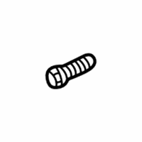 OEM Ford Focus Release Handle Screw - -W500013-S439