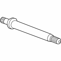 OEM 2015 Chevrolet Sonic Intermed Shaft - 20997749