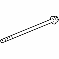 OEM Lincoln Lower Control Arm Mount Bolt - -W720607-S439