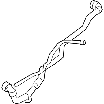 OEM 2022 BMW 430i HOSE, RADIATOR - 17-12-8-654-831