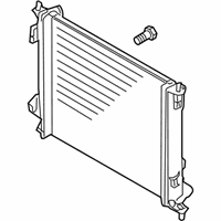 OEM 2011 Kia Soul Radiator Assembly - 253102K150