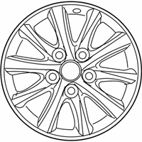 OEM 2014 Toyota Camry Wheel, Alloy - 42611-06730