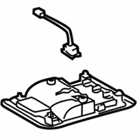 OEM 2009 Toyota Prius Map Lamp Assembly - 81260-47031-B0