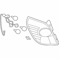 OEM 2009 Saturn Vue Lamp Asm-Tail - 96830932