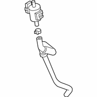 OEM Infiniti Hose-Anti Evaporation Control - 14912-5CA7E