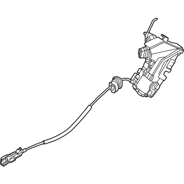 OEM Hyundai Latch Assembly-Rear Door, RH - 81420-AB000