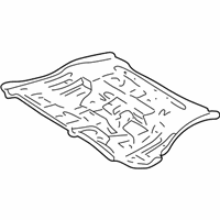 OEM 2000 Toyota Solara Center Floor Pan - 58211-06072