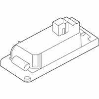 OEM BMW X3 LICENSE PLATE LAMP, LED - 63-26-9-481-841
