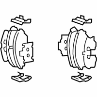 OEM 2009 Kia Amanti Pad Kit-Front Disc - 581013LA10