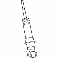 OEM 2010 Chevrolet Camaro Rear Shock Absorber Assembly - 92195484