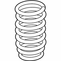 OEM BMW 640i xDrive Gran Coupe Rear Coil Spring - 33-53-6-795-437