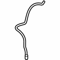 OEM 2017 Chevrolet Equinox Washer Hose - 25948440