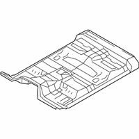 OEM 2008 Ford F-250 Super Duty Floor Pan Assembly - 7C3Z-2611000-A