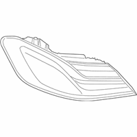OEM 2021 BMW M8 Gran Coupe Tail Light Side Panel Led Le - 63-21-7-445-773
