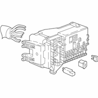 OEM 2019 Chevrolet Cruze Junction Block - 13446492