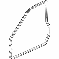 OEM 2000 Acura RL Weatherstrip, Right Front Door - 72310-SZ3-003