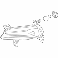 OEM 2020 Kia Forte Lamp Assembly-Side REPEA - 92304M7000