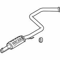 OEM Kia Forte Center Muffler Assembly - 28650M7900