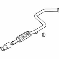 OEM 2022 Kia Forte Center Muffler Complete - 28600M7900