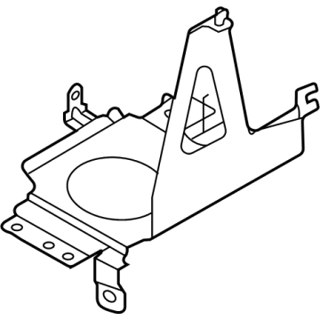 OEM 2021 Nissan Rogue Bracket-Battery Mounting - 64866-6RA0A