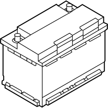 OEM 2021 Nissan Rogue L3/H6 AGM Battery - 999M1-NBH6A