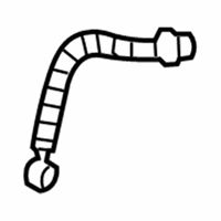 OEM 2005 Kia Sorento Hose-Flexible, Rear - 587373E000DS