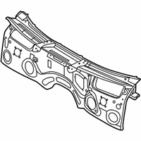 OEM BMW X3 SPLASH WALL - 41-00-7-481-031