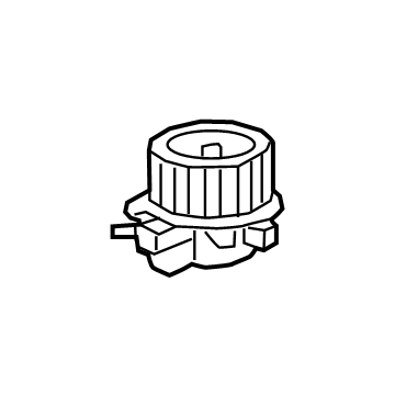 OEM 2022 Cadillac Escalade ESV Blower Motor - 84843544