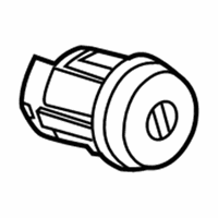 OEM 2018 Ford Police Interceptor Utility Lock Cylinder Assembly - DB5Z-5421990-A