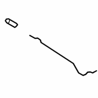 OEM BMW X6 Operating Rod, Door Rear Left - 51-22-7-180-013