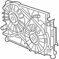 OEM Chrysler 300 Engine Cooling Radiator - 5137692AA