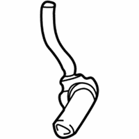 OEM 1998 Ford Expedition Lower Hose - F75Z-8286-MA