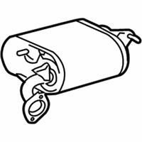 OEM Lexus Exhaust Tail Pipe Assembly - 17430-28A20