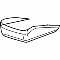 OEM 2010 Dodge Ram 3500 Seat Cushion Foam - 68050652AA