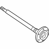 OEM 2000 Nissan Xterra Shaft Assy-Rear Axle - 38164-2S700