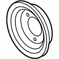 OEM 1997 Ford F-250 HD Pulley - E7UZ-6A312-A