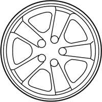 OEM 2004 Dodge Stratus Wheel Disc - MR641141
