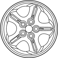 OEM 2004 Dodge Stratus Wheel Disc - MR641138
